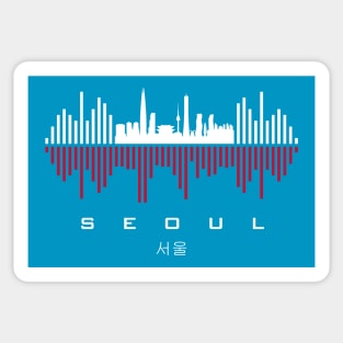 Seoul (서울) Soundwave Sticker